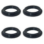 4 Pcs 11412 Pool L-Shape O-Ring Gasket Replacement for Intex Sand Filter Pump Motor, Replaces Pool Pump Parts 11412