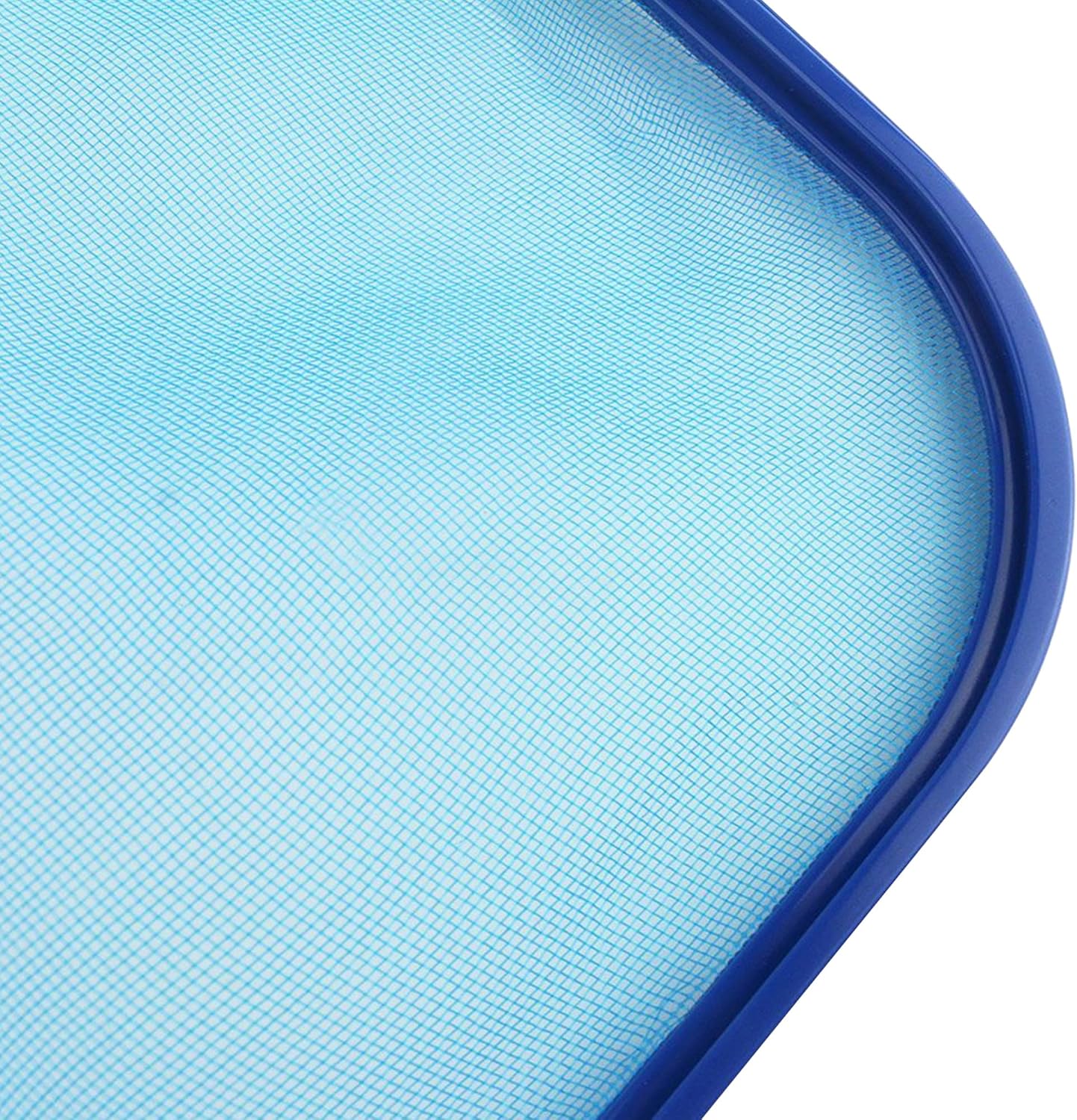 Swimming Pool Cleaner Supplies/Professional Heavy Duty Pool Leaf Rake Fine Mesh Frame Net/Cleaning Leaf Skim Net (17.5x11.8in)