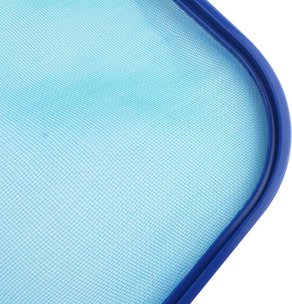 Swimming Pool Cleaner Supplies/Professional Heavy Duty Pool Leaf Rake Fine Mesh Frame Net/Cleaning Leaf Skim Net (17.5x11.8in)