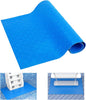 16" x 36" Pool Ladder Mat-Large Swimming Pool Step Mat with Non-Slip Texture-Protective Ladder Pad for Above Ground Pools Liner and Stairs (Dots)