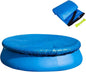 10 Ft Dust Pool Cover Protector-Solar Cover for Round Frame Pools-Pool Cover for Round Inflatable-Pool Cover Protector Heat Retaining Blanket