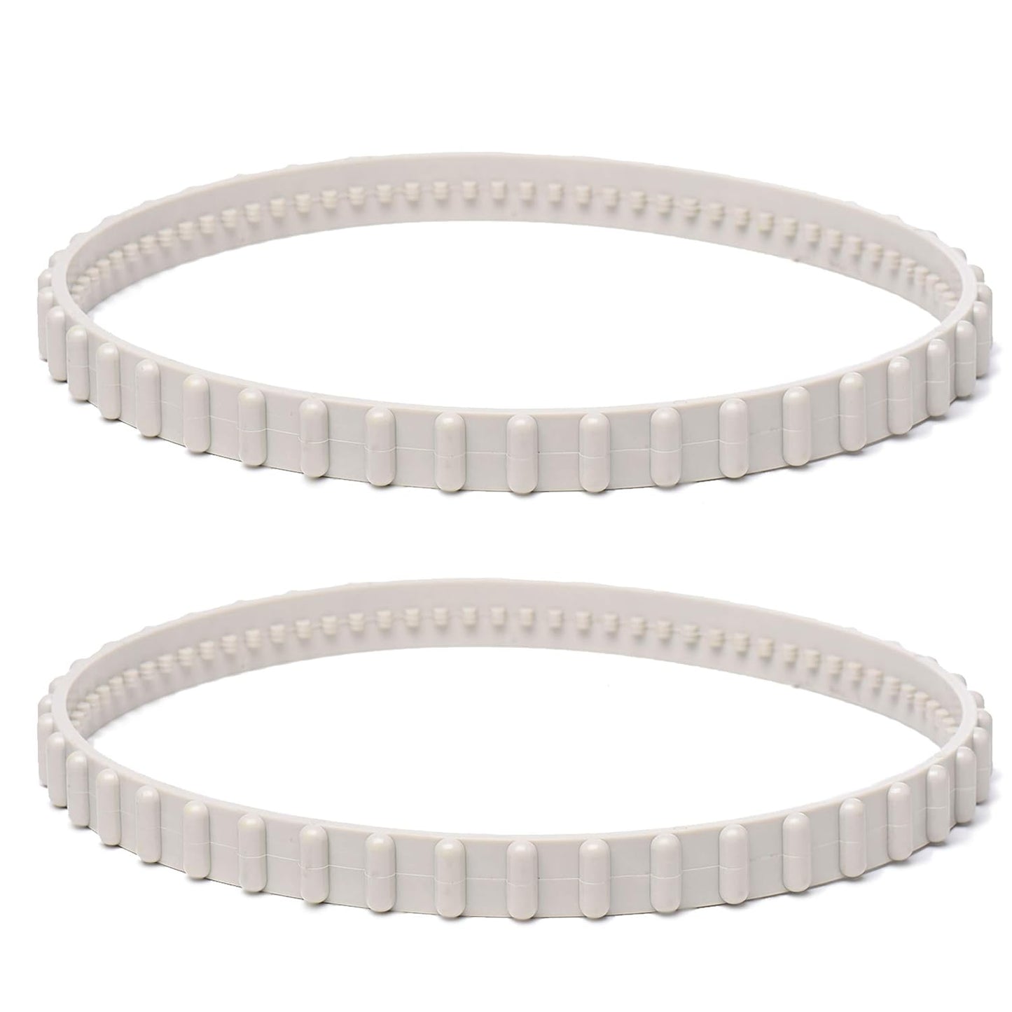 (2 Pack)  RCX23002 Replacement Soft Tread Drive Belt - Premium, Heavy-Duty Rubber Pool Cleaner Parts | Compatible with Aquavac Tiger Shark (Plus and QC) and SharkVac Pool Cleaners