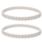 (2 Pack)  RCX23002 Replacement Soft Tread Drive Belt - Premium, Heavy-Duty Rubber Pool Cleaner Parts | Compatible with Aquavac Tiger Shark (Plus and QC) and SharkVac Pool Cleaners