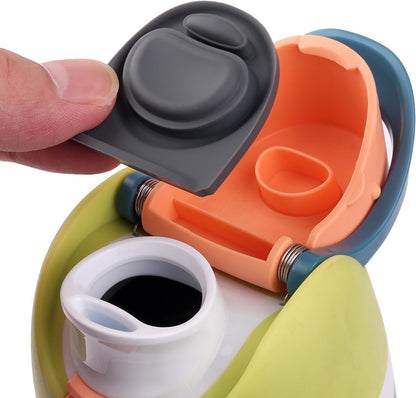Rubber Seal Replacement Stopper,Silicone Cap Insert, Compatible with Owala Freesip Spout Lid-4 Pack Gasket Stopper Replacement Parts