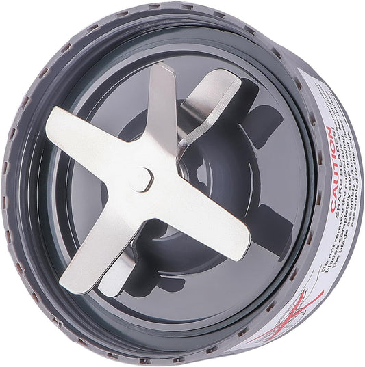 Replacement Extractor Blade, Fit for NutriBullet 600w / 900w Pro Extractor Blade Series, With One Extra Silicone Rubber Gaskets Seal O-Ring NutriBullet Blender Blade Replacement Parts
