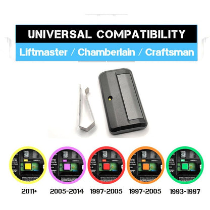 2 for Chamberlain Craftsman LiftMaster Garage Door Opener Remote Replacement, Replaces 891LM 893LM 893MAX 370LM 371LM 373LM 971LM 973LM, no Wait Wireless Remote Keyless Entry, Safe Security
