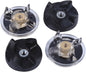 Blade Gears, Replacement 2 Base Gear Rubber Gears Spare Blender Replacement Parts Mixer Accessories, For Magic Bullet 250W Juicer