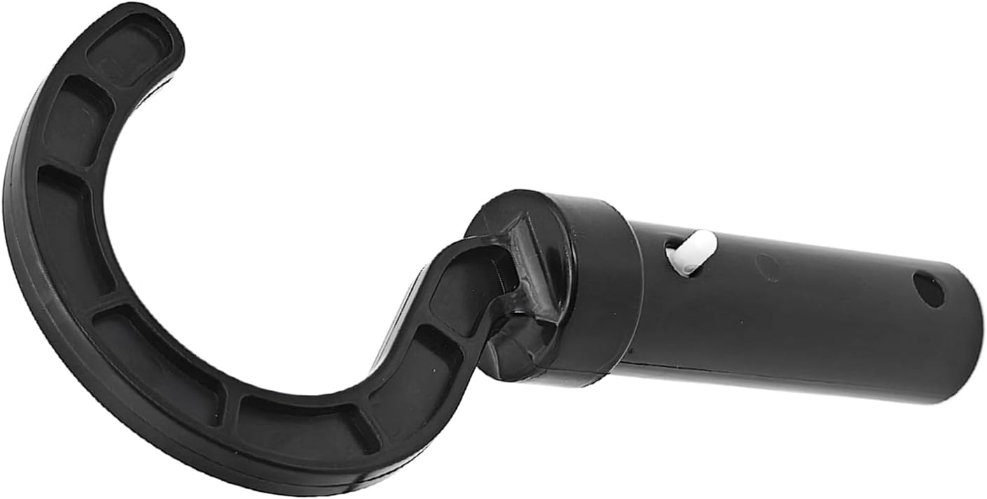 Hook for All Robotic Pool Cleaner,  Pool Accessories Hook Customized for Pool Vacuum Robot Including Cordless,Above Ground and Underwater,Attaches to Telescopic Poles (Gray)