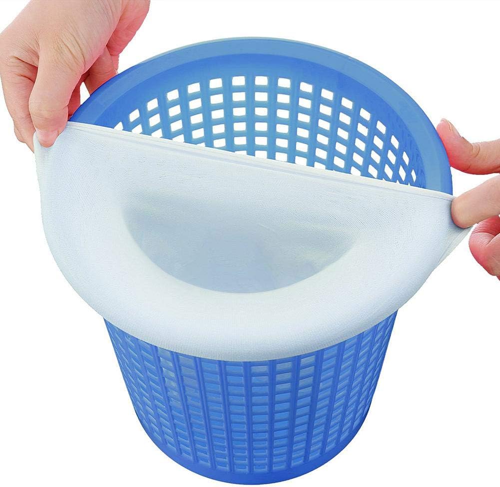 20 Pack Pool Skimmer Socks Fine Mesh Pool Socks fit for Swimming Pool and Spa Pre-Filter Savers Baskets and Skimmers