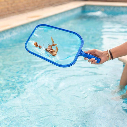 2 Pack Pool Skimmer Net, Hot Tubs Nets Fine Mesh Leaf Rake for Cleaning Surface of Pond Swimming Pool Cleaning Supplies and Accessories