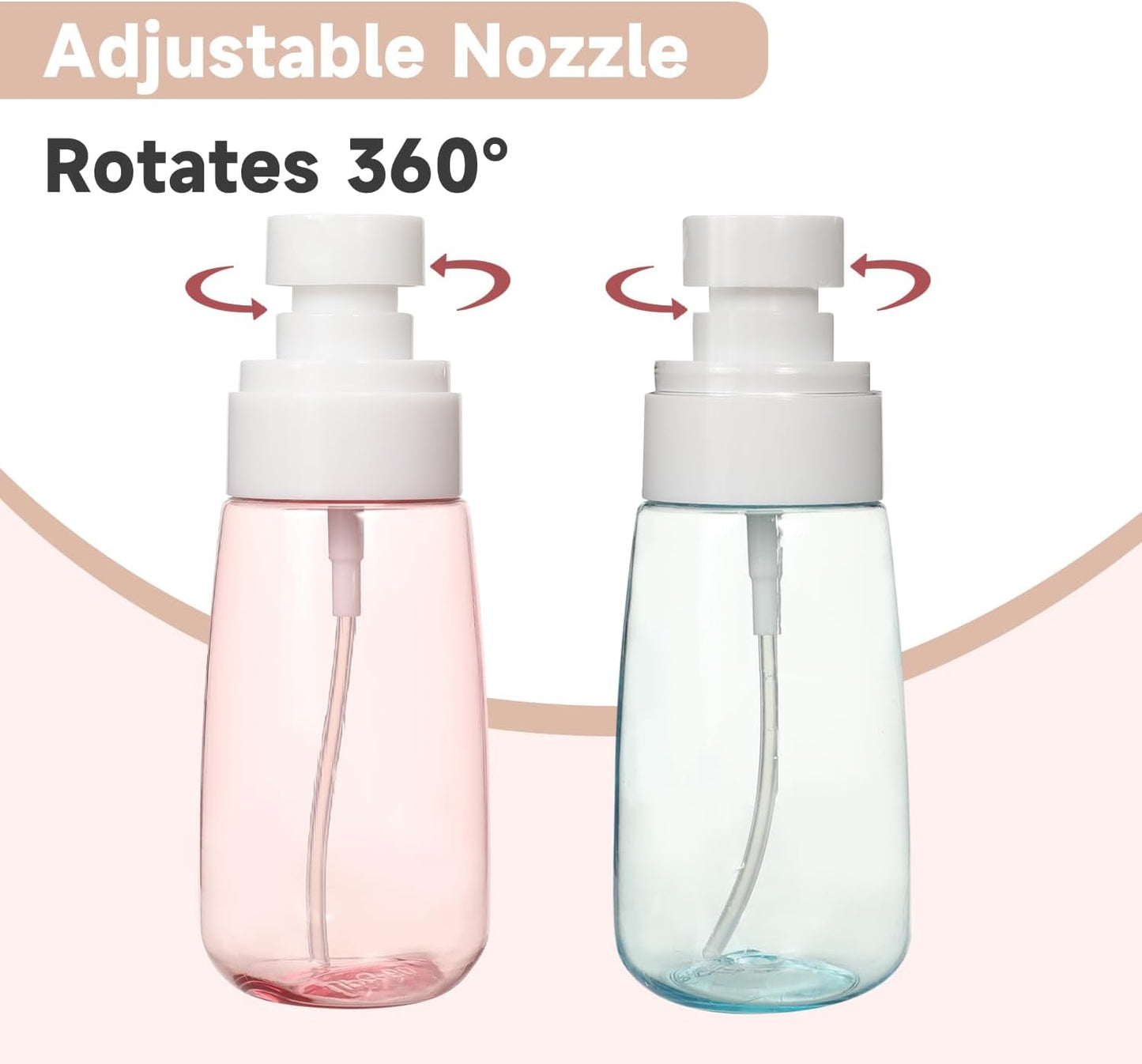 Spray Bottles Small Mini Travel Spray Bottle Continuous Mister Small Spray Bottle Fine Mist Empty Fine Mist Sprayer for Cleaning Salons Cosmetic Misting Skin Care