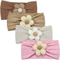 4 Pcs Baby Girls Nylon Headbands Baby Flower Headbands Soft Hairbands Hair Accessories for Newborn Infant Toddler Kids