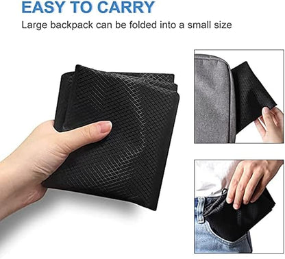 Drawstring sports bag - large sports bag with PE pocket and external zip - waterproof drawstring swim backpack for men, women, boys and girls - sports, school, beach holiday, swimming, travel, yoga