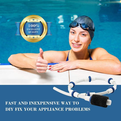 Automatic Pool Cleaner Sweep Hose Complete B5 B-5 Replacement or Zodiac Polaris 280 380 480 180 Pool Cleaner - 2 Pack