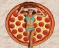 BigMouth Inc. 152cm Gigantic Pizza Beach Blanket Outdoor Pool Travel Mat Round