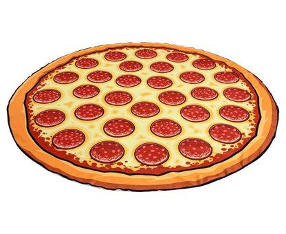 BigMouth Inc. 152cm Gigantic Pizza Beach Blanket Outdoor Pool Travel Mat Round