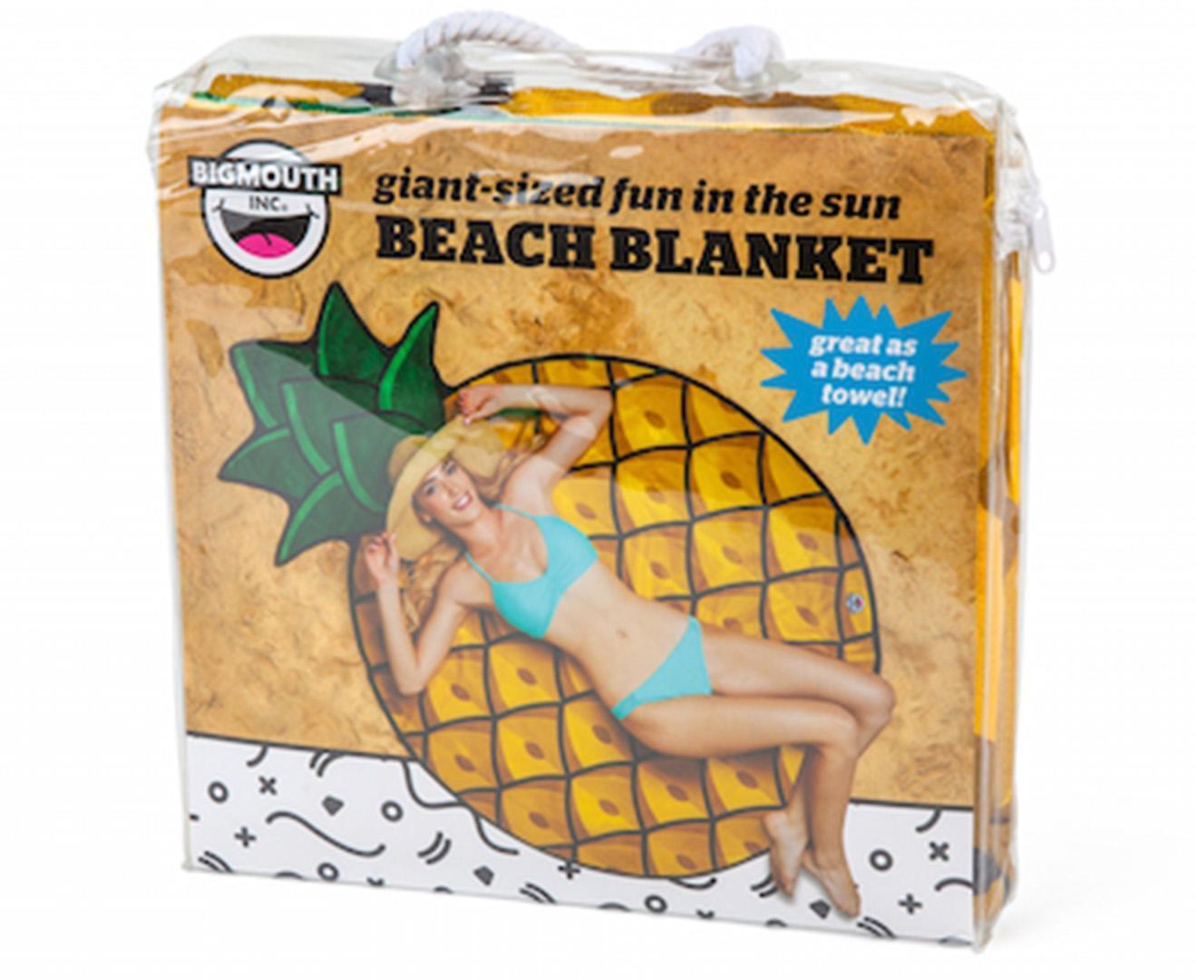 BigMouth Inc. 152cm Gigantic Pineapple Beach Blanket Outdoor Swimming Pool Mat