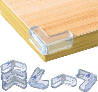 20pcs Transparent Babies Table Corner Protectors - Thickened Furniture Guards for Babies