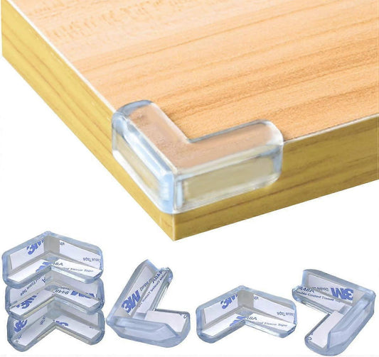 20pcs Transparent Babies Table Corner Protectors - Thickened Furniture Guards for Babies