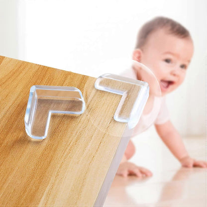 20pcs Transparent Babies Table Corner Protectors - Thickened Furniture Guards for Babies
