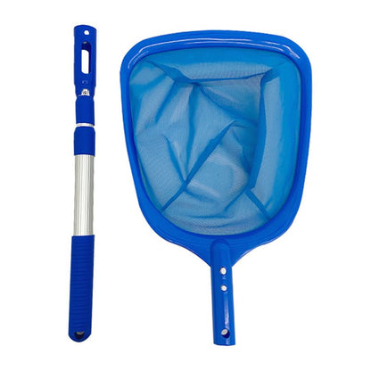 Pool Cleaning Set with Leaf Net, Sponge, Brush, Telescopic Rod