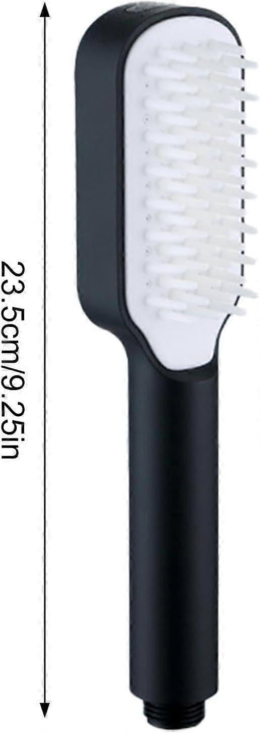 Pressure Handheld Rain Shower Head, Adjustable Black Shower