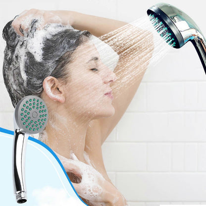 High Pressure Handheld Shower Head with Water Softener