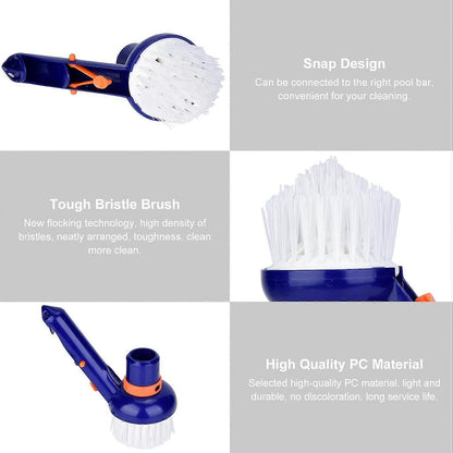 Corner Cleaning Brush for Pool & Spa, Bottom Scrubber