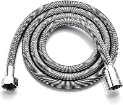 2m Stainless Steel Universal Shower Hose, Flexible Bathroom Replacement Hose