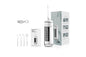 Water Dental Flosser Teeth Portable Cordless Oral Irrigator 180ML Rechargeable Travel Irrigation Cleaner IPX7 Waterproof Electric Flossing Machine - White
