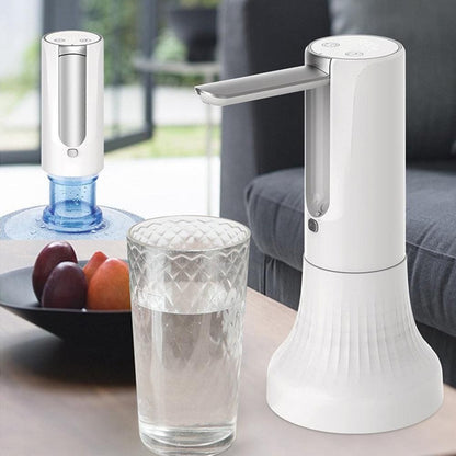 Digital Automatic Water Pump USB Rechargeable Water Dispenser White