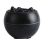 Volcano Flame Aroma Diffuser and Humidifier, 7-Color Changing Lava Fire Essential Oil Diffuser with Timer, 360ml for Home, Bedroom, or Desk – Black