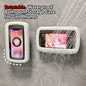 Rotatable Wall‑Mount Waterproof Phone Case for Bathroom, Touchable Shower Phone Holder for Watching Videos