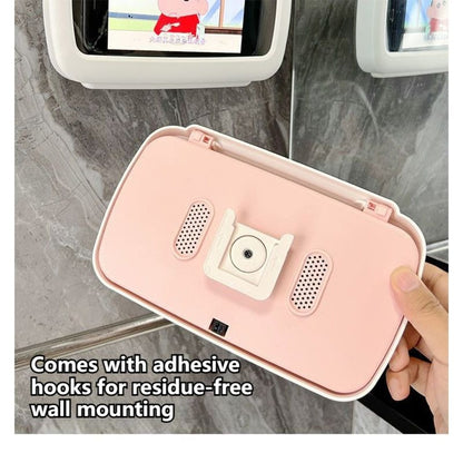 Rotatable Wall‑Mount Waterproof Phone Case for Bathroom, Touchable Shower Phone Holder for Watching Videos