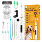 Ultrasonic Dog & Cat Dental Cleaner Kit – Electric Toothbrush for Tartar & Plaque Removal-white