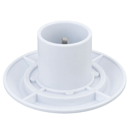 Plastic Pool Water Outlet White Floor Drain Water Inlet Draining Accessory for Swimming Pools Hot Springs Spas