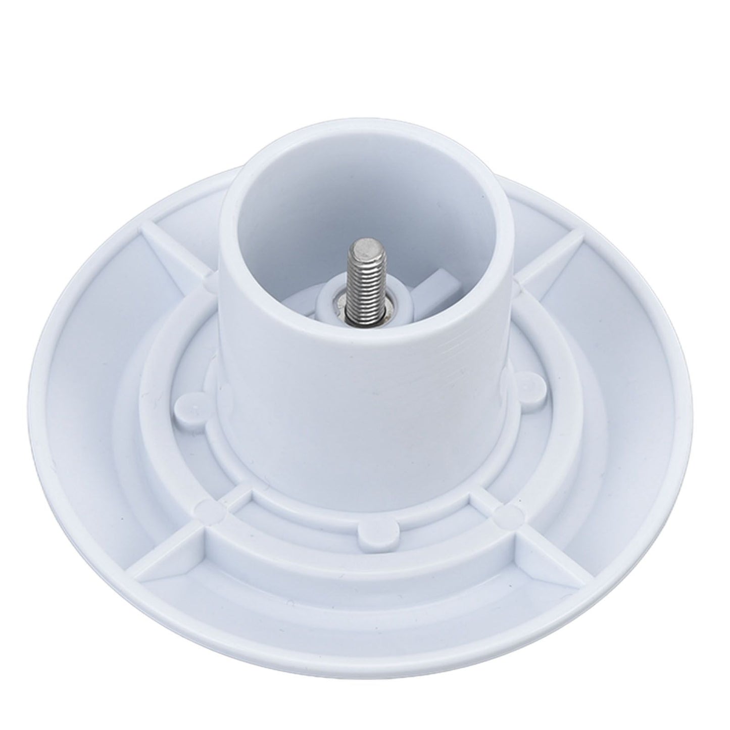 Plastic Pool Water Outlet White Floor Drain Water Inlet Draining Accessory for Swimming Pools Hot Springs Spas