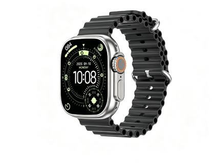 DT Ultra 4 Smart Watch Full Touch Screen Fitness Tracker for Men Women，black