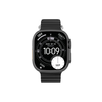 DT Ultra 4 Smart Watch Full Touch Screen Fitness Tracker for Men Women，black