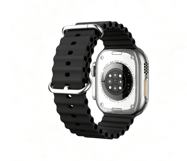 DT Ultra 4 Smart Watch Full Touch Screen Fitness Tracker for Men Women，black