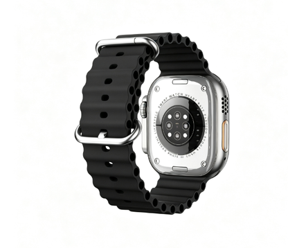 DT Ultra 4 Smart Watch Full Touch Screen Fitness Tracker for Men Women，black
