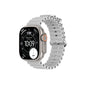 DT Ultra 4 Smart Watch Full Touch Screen Fitness Tracker for Men Women，White