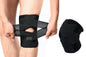 Knee Brace with Side Stabilizers for Meniscus Tear Knee Pain Breathe Knee Sleeve Relieve Knee Pain Injury Recovery for Working Out, Knee Support -Black / 2XL