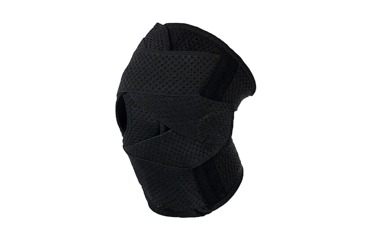 Knee Brace with Side Stabilizers for Meniscus Tear Knee Pain Breathe Knee Sleeve Relieve Knee Pain Injury Recovery for Working Out, Knee Support -Black / 2XL