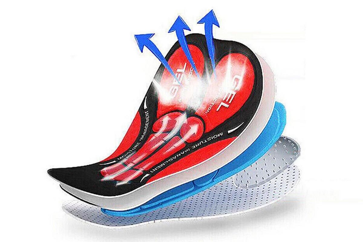Silicone Gel Padded Cycling Underwear for Mountain Road - XL