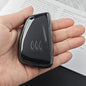 TPU Transparent Key Cover for Buick Envision Plus S G type-transparent black [single key cover]