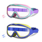 Kids Swim Goggles, Comfortable Professional Anti-Fog Wide View Swimming Goggles Age 2-16 ADJUSTABLE FIT ANTI-FOG & UV PROTECTION