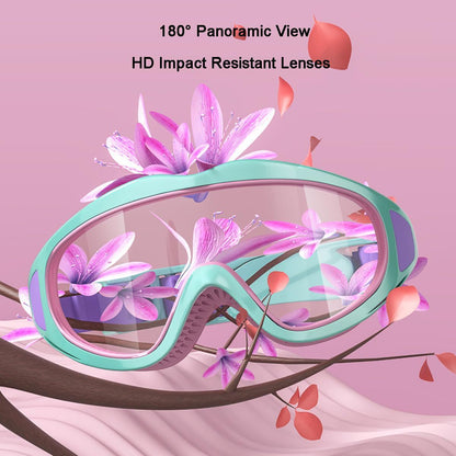 Kids Swim Goggles, Comfortable Professional Anti-Fog Wide View Swimming Goggles Age 2-16 ADJUSTABLE FIT ANTI-FOG & UV PROTECTION