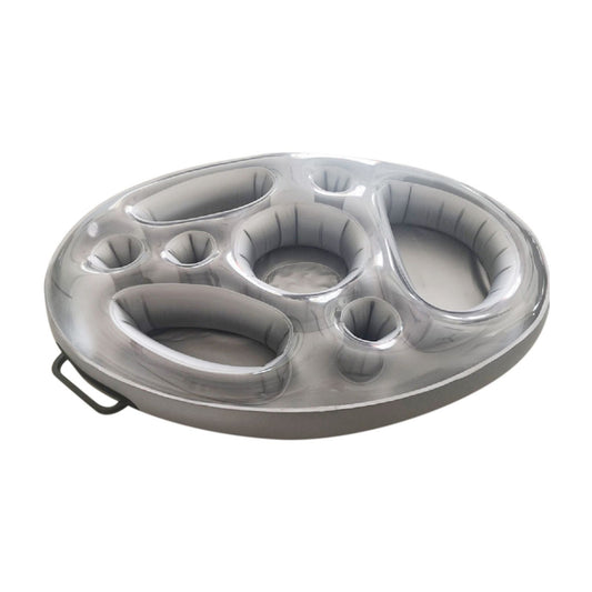 Drink Floaties, Floating Drink Holder for Pool Swimming Pool Accessories Pool Drink Floats Tray inflation