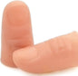 6Pcs Thumb Tip Magic Tricks,Disappearing Silk Fake Thumb Tip Magic,Fake Thumb Tip Vanish Magic,Trick Gimmick Magician